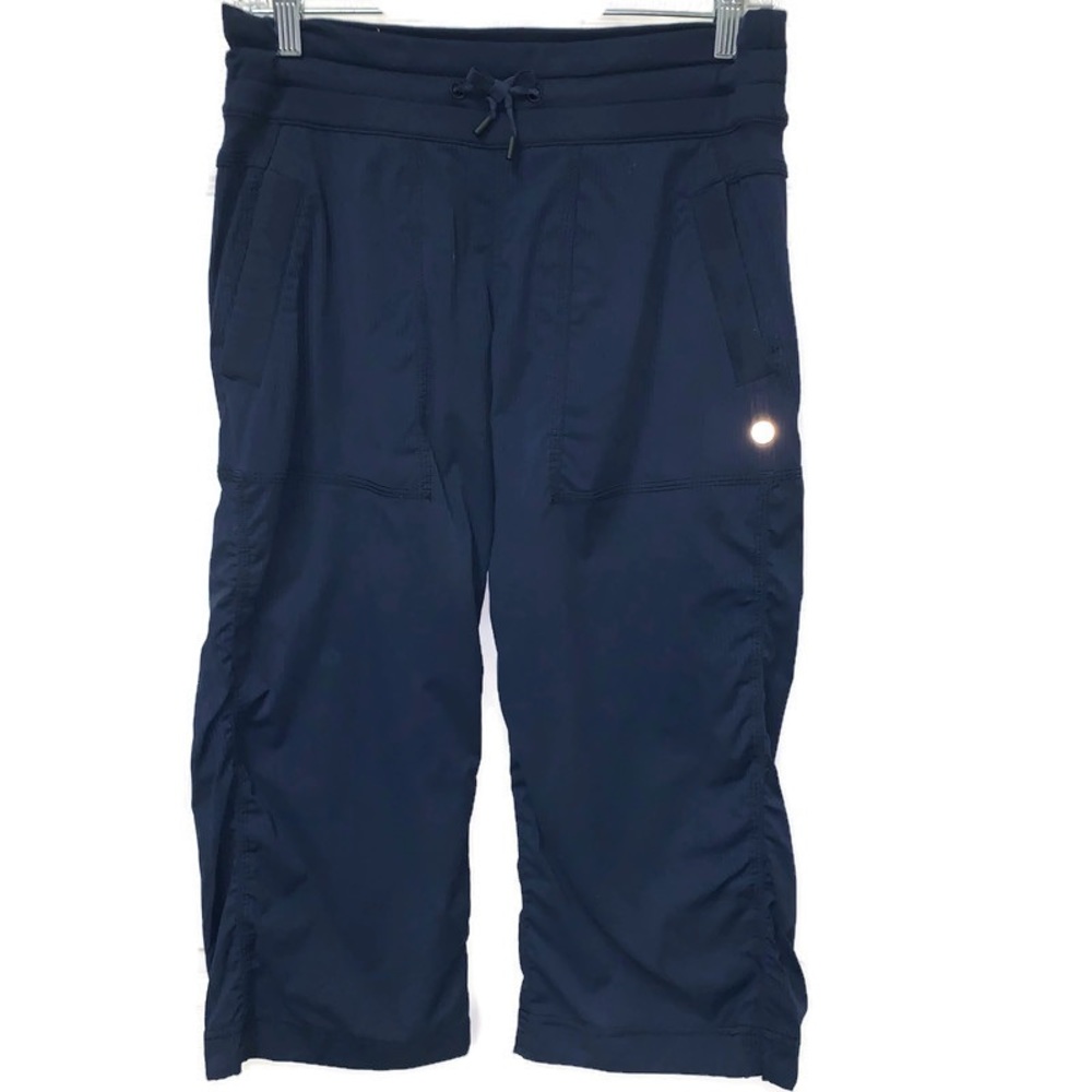 Lululemon Athletica Dance Studio Crops Navy